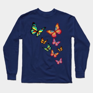 butterflies Long Sleeve T-Shirt